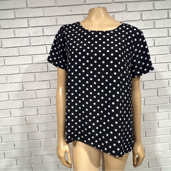 J.Crew Women’s Polka Dot Top - Picture 3 of 9
